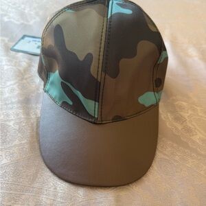 Valentino Black and Green Cap